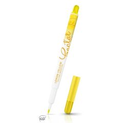 Fractal Colours - Lemon Yellow Calligra Food Brush Pen