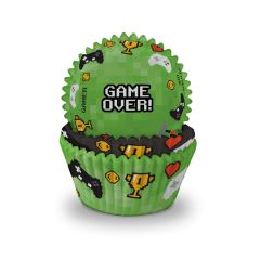 Gaming Party Cupcake Cases - 75pk