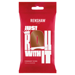 Renshaw Dark Brown Ready To Roll Icing 250g