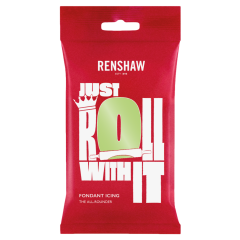 Renshaw Pastel Green Ready To Roll Icing - 250g
