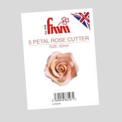FMM 5 Petal Rose Cutter - 50mm