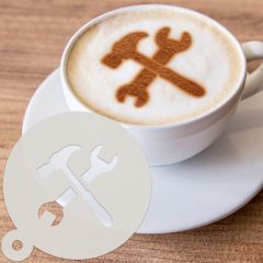 DIY Tools Dessert & Coffee Stencil