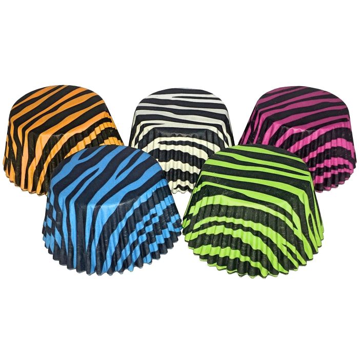 Buy Assorted Animal Print Muffin/Cupcake Cases 60pk- Online