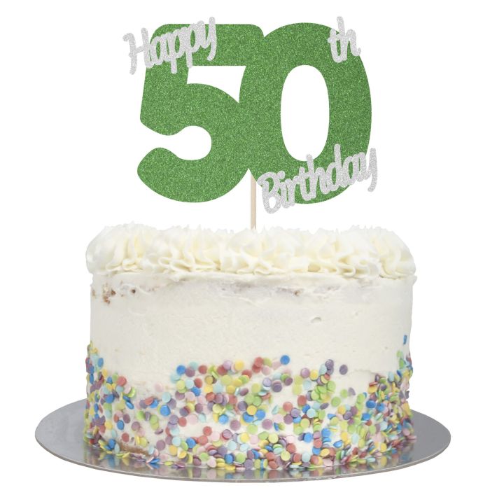 50th Birthday Cake Made of Sweets | Sweet Cones & Sweet Cakes