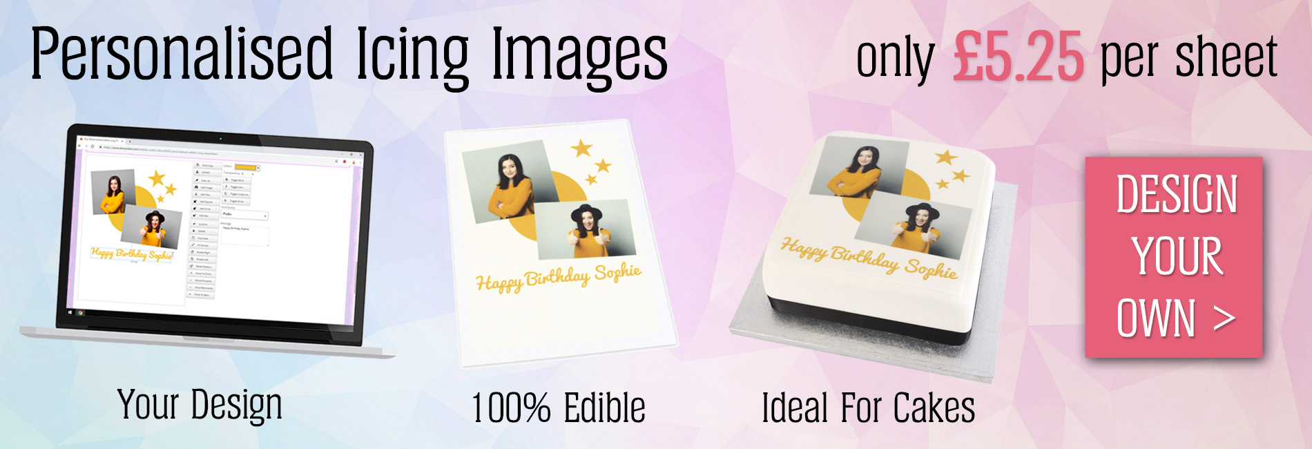 Personalised Edible Icing Image
