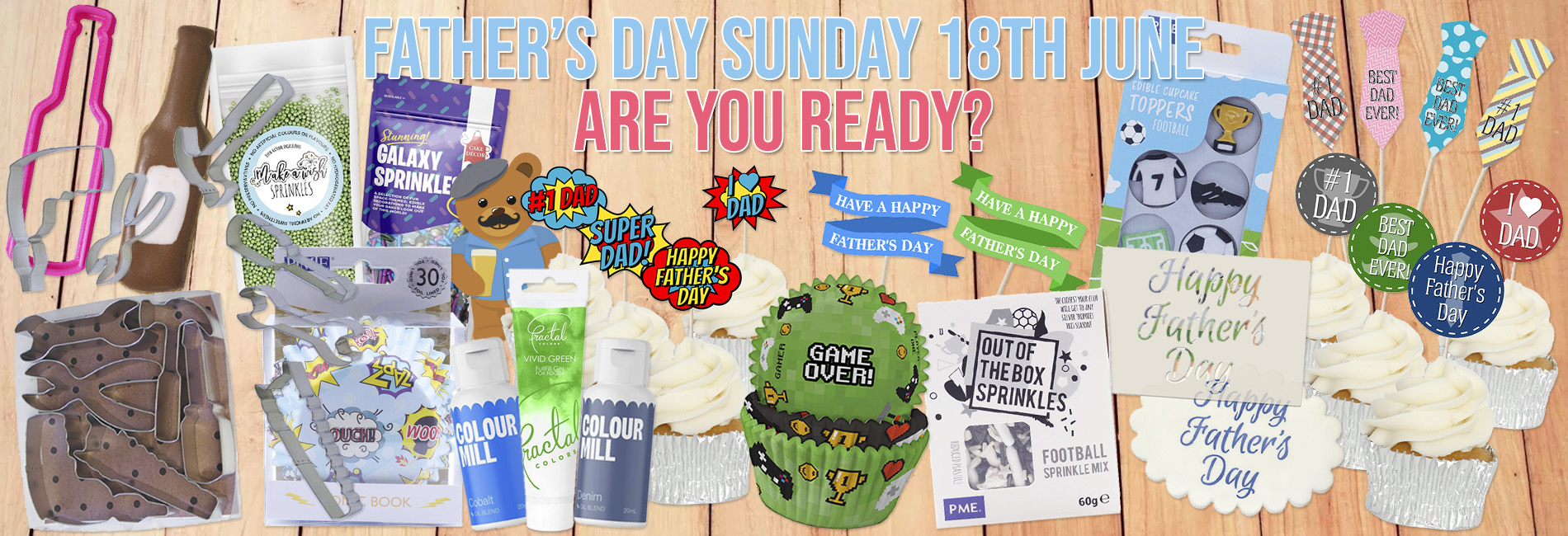 Are you ready for Fathers Day. Click here to see our range