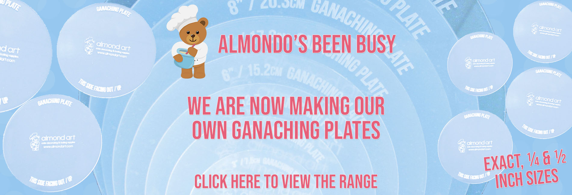 New Round Ganaching Plates